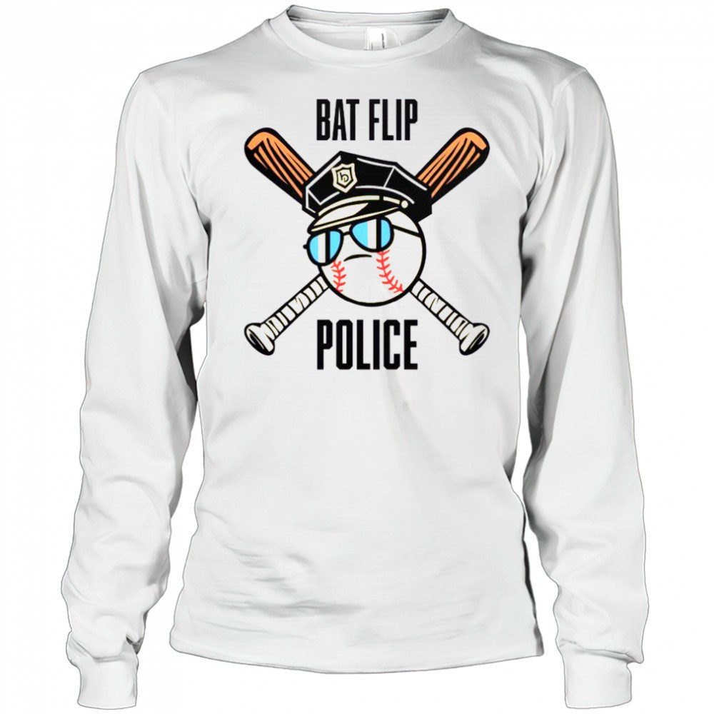 awesome-bat-flip-police-t-shirt-90xsraw5 Awesome Bat Flip Police T-Shirt