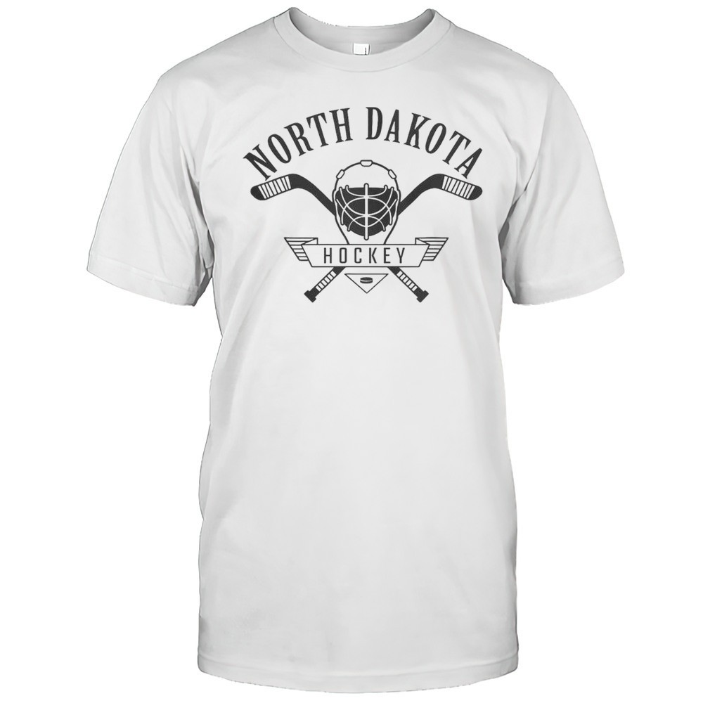 awesome-classic-north-dakota-hockey-t-shirt-eeuznp1h Awesome Classic North Dakota Hockey T-Shirt