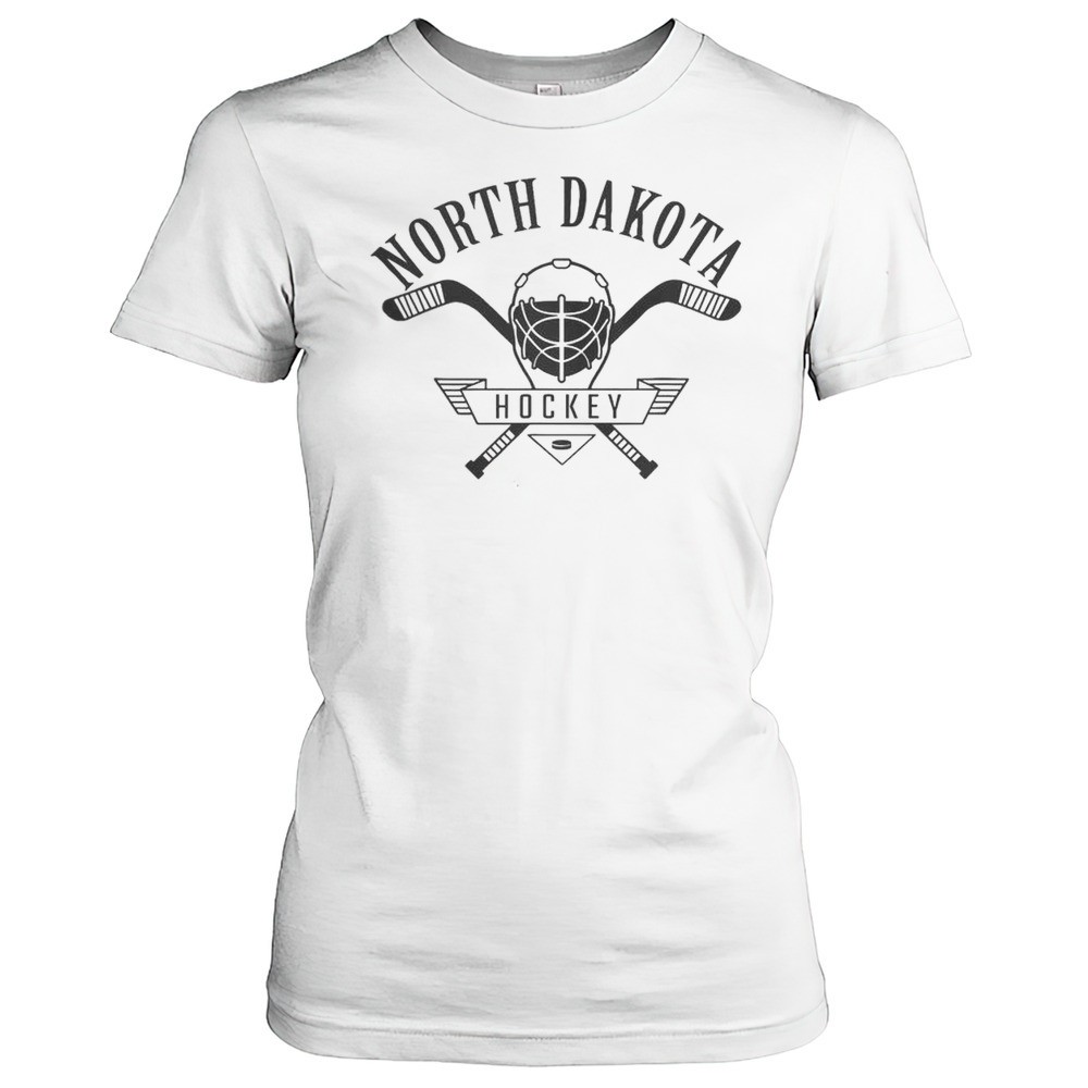 awesome-classic-north-dakota-hockey-t-shirt-eeuznp1h Awesome Classic North Dakota Hockey T-Shirt