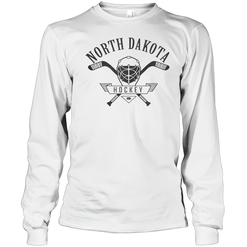 awesome-classic-north-dakota-hockey-t-shirt-eeuznp1h Awesome Classic North Dakota Hockey T-Shirt