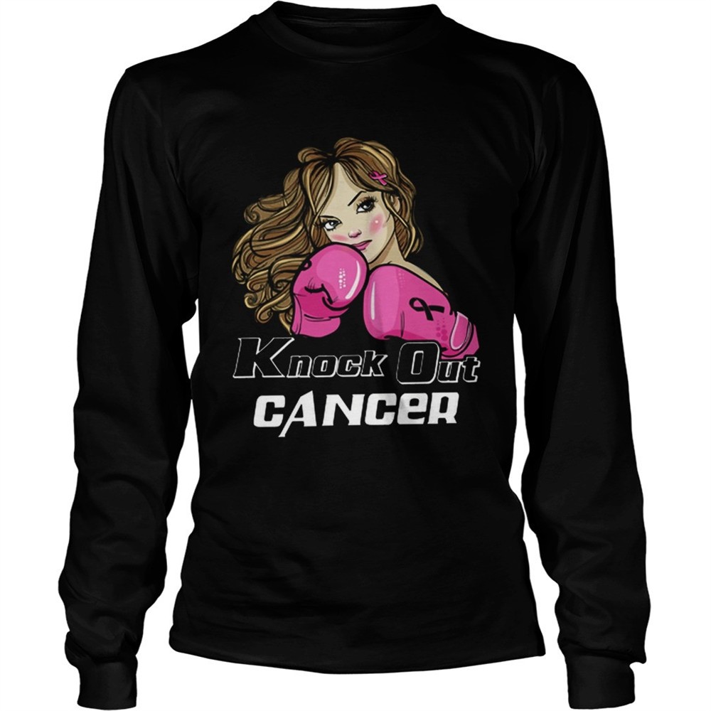 awesome-girl-boxing-knock-out-cancer-shirt-iki100l9 Awesome Girl Boxing knock out cancer shirt