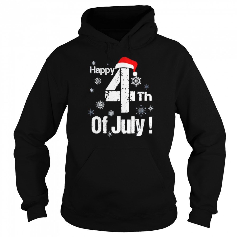 Awesome happy 4th of July Christmas shirt
