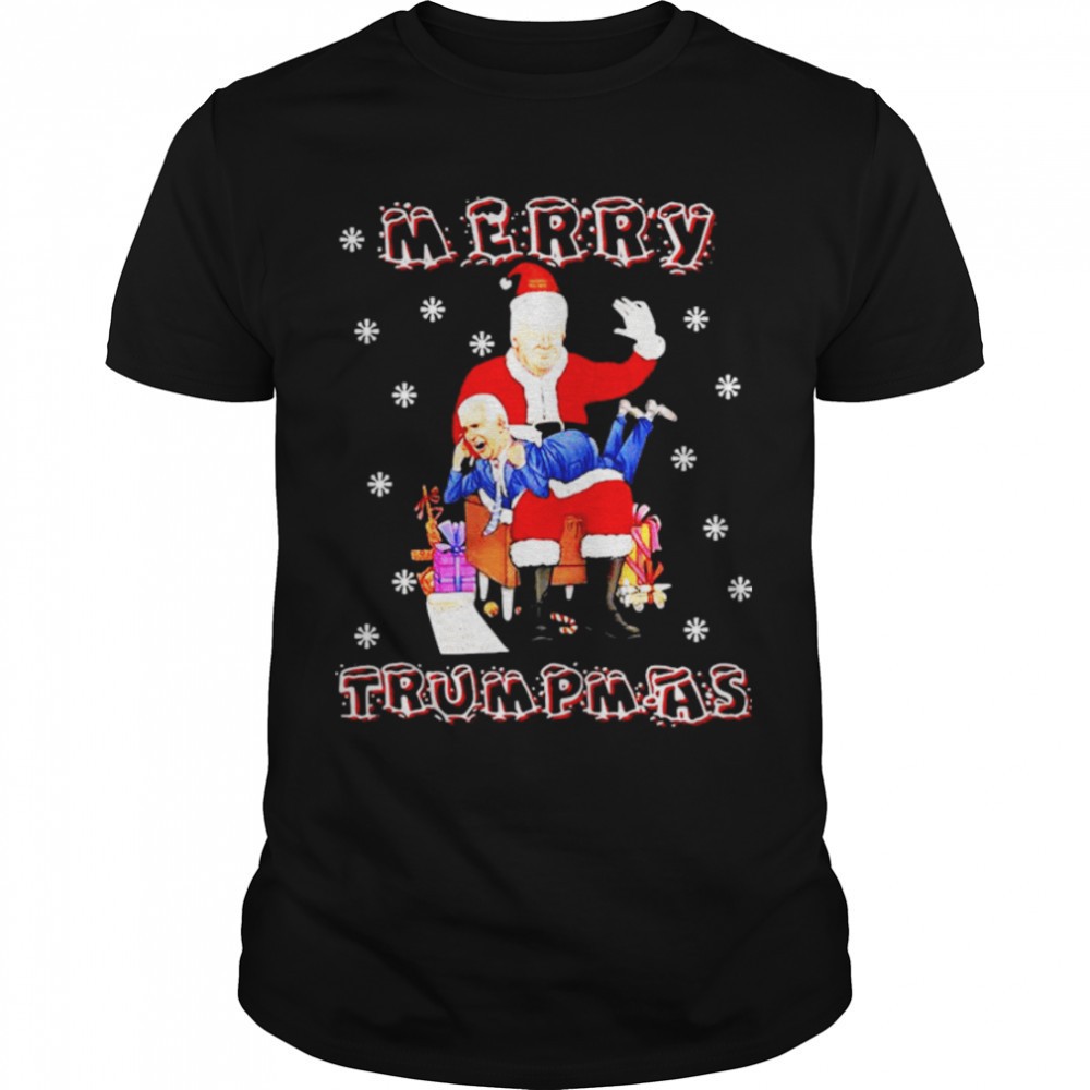 awesome-santa-trump-hit-biden-merry-trumpmas-christmas-shirt-32qqc5dr Awesome santa Trump hit Biden merry Trumpmas Christmas shirt