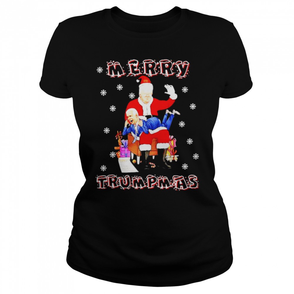 awesome-santa-trump-hit-biden-merry-trumpmas-christmas-shirt-32qqc5dr Awesome santa Trump hit Biden merry Trumpmas Christmas shirt