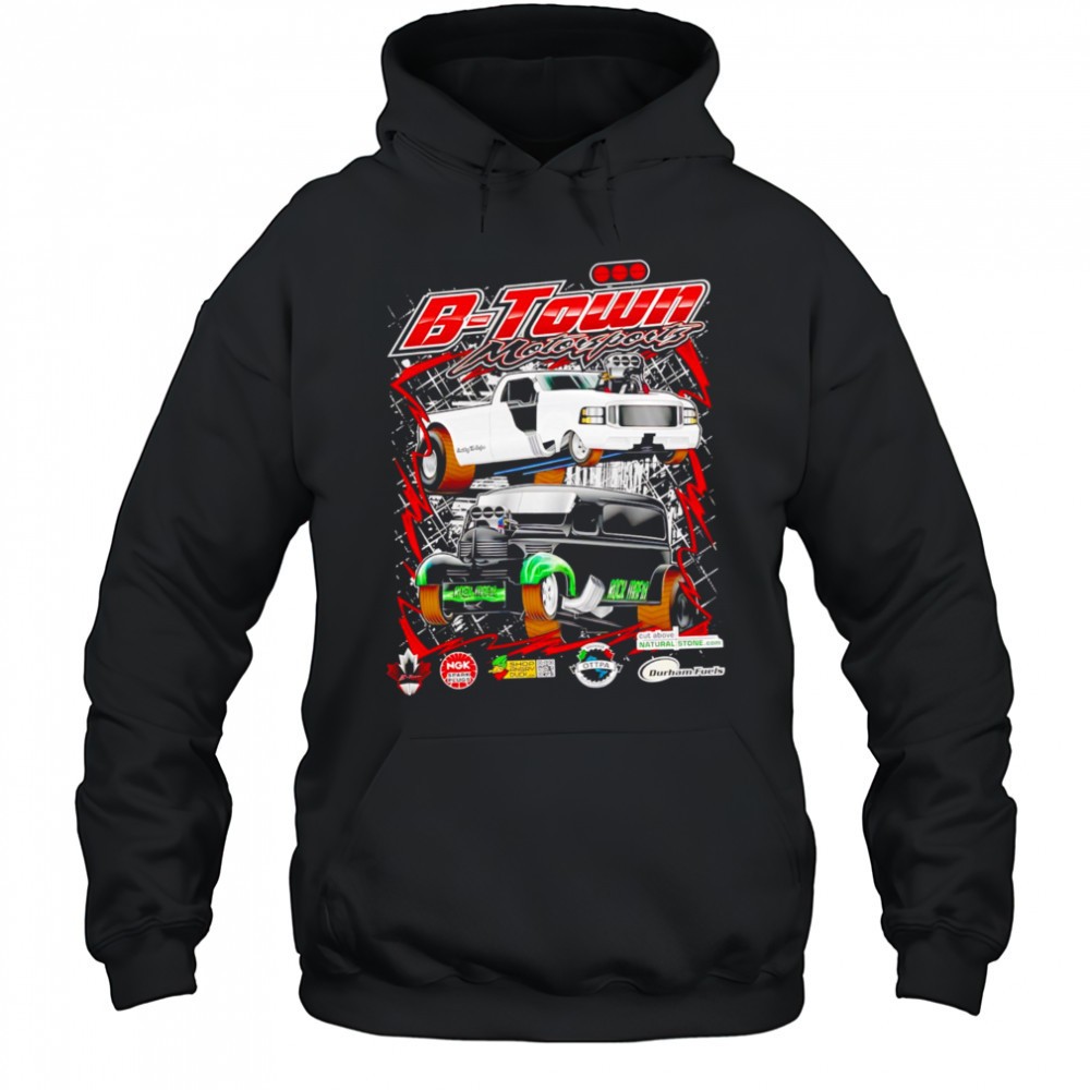 B-Town Motorsports graphic design style shirt