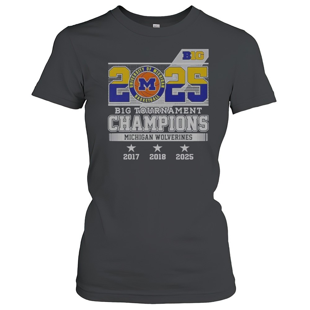 b1g-tournament-champions-michigan-wolverines-2025-t-shirt-hguw30cs B1G Tournament Champions Michigan Wolverines 2025 T-Shirt