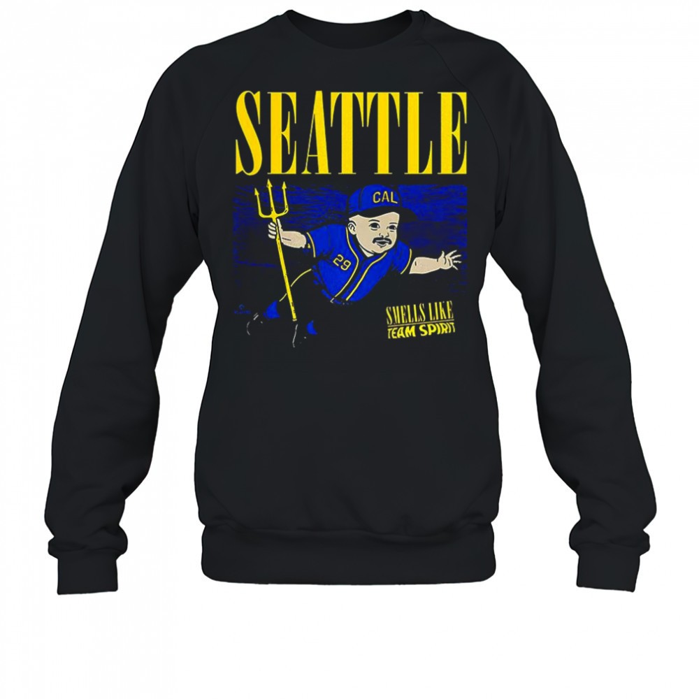 baby-cal-raleigh-trident-seattle-mariners-football-smells-like-team-spirit-shirt-tqkzn9i0 Baby Cal Raleigh trident Seattle Mariners football Smells Like Team Spirit shirt