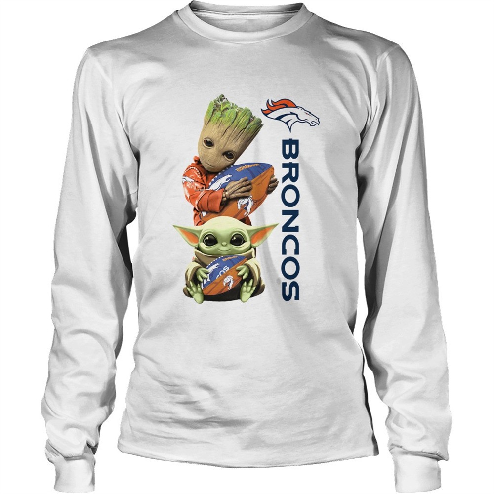 baby-groot-and-baby-yoda-hug-broncos-shirt-a8tsh2om Baby Groot And Baby Yoda Hug Broncos shirt