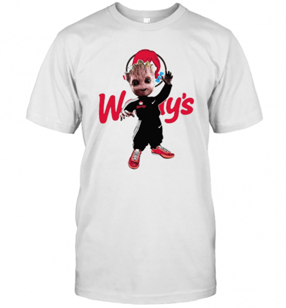 Baby Groot WendyS Logo T-Shirt
