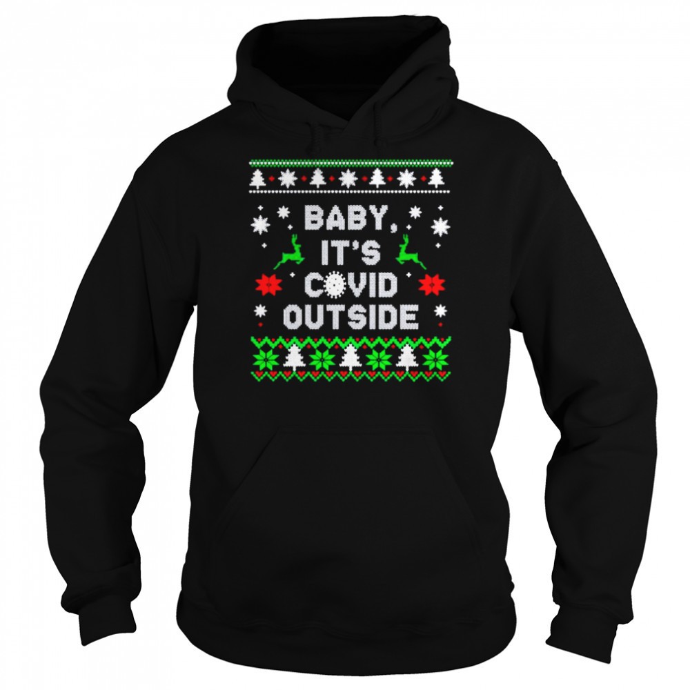 Baby Its Covid Outside Christmas shirt