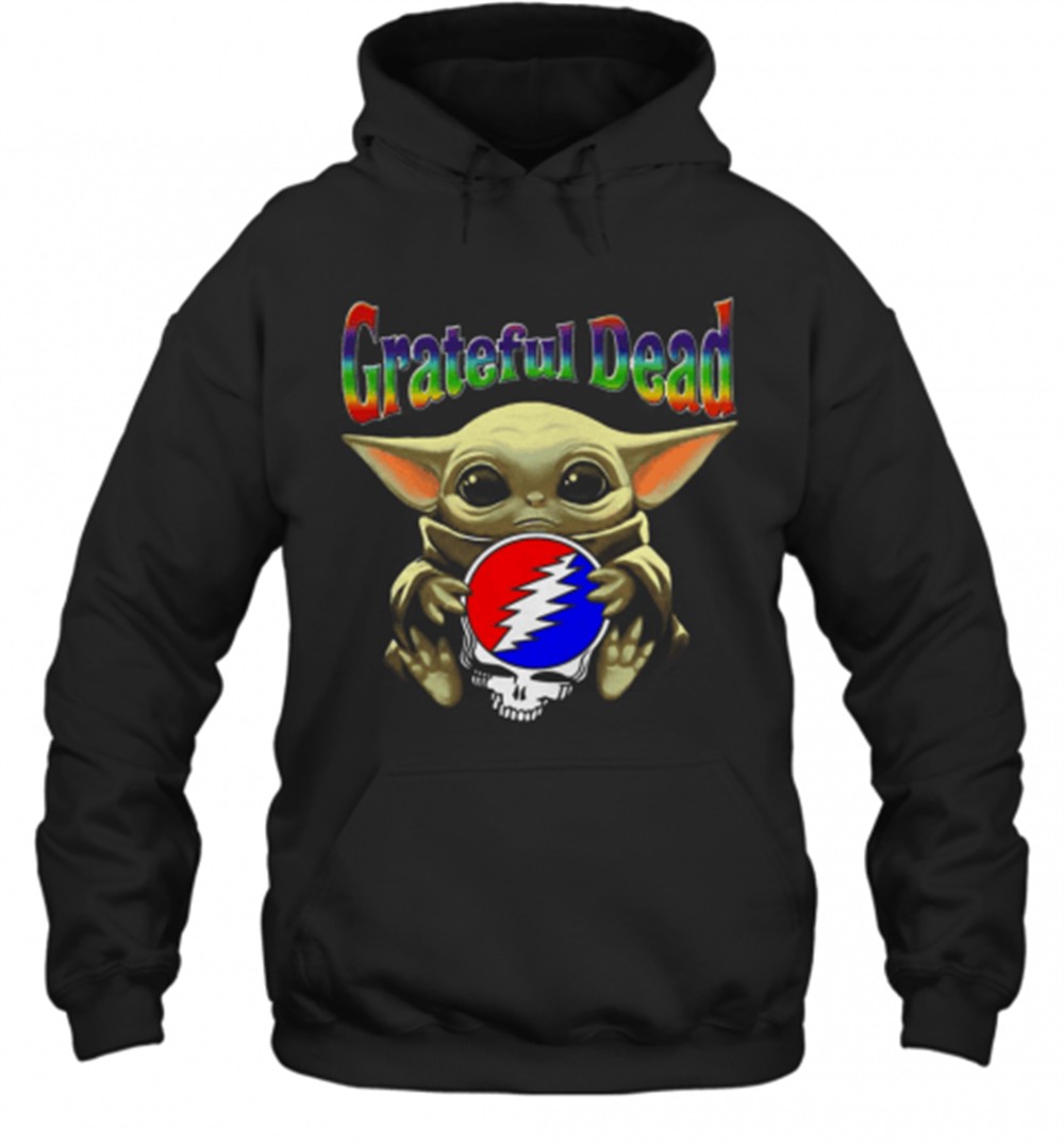Baby Yoda Hug Grateful Dead T-Shirt