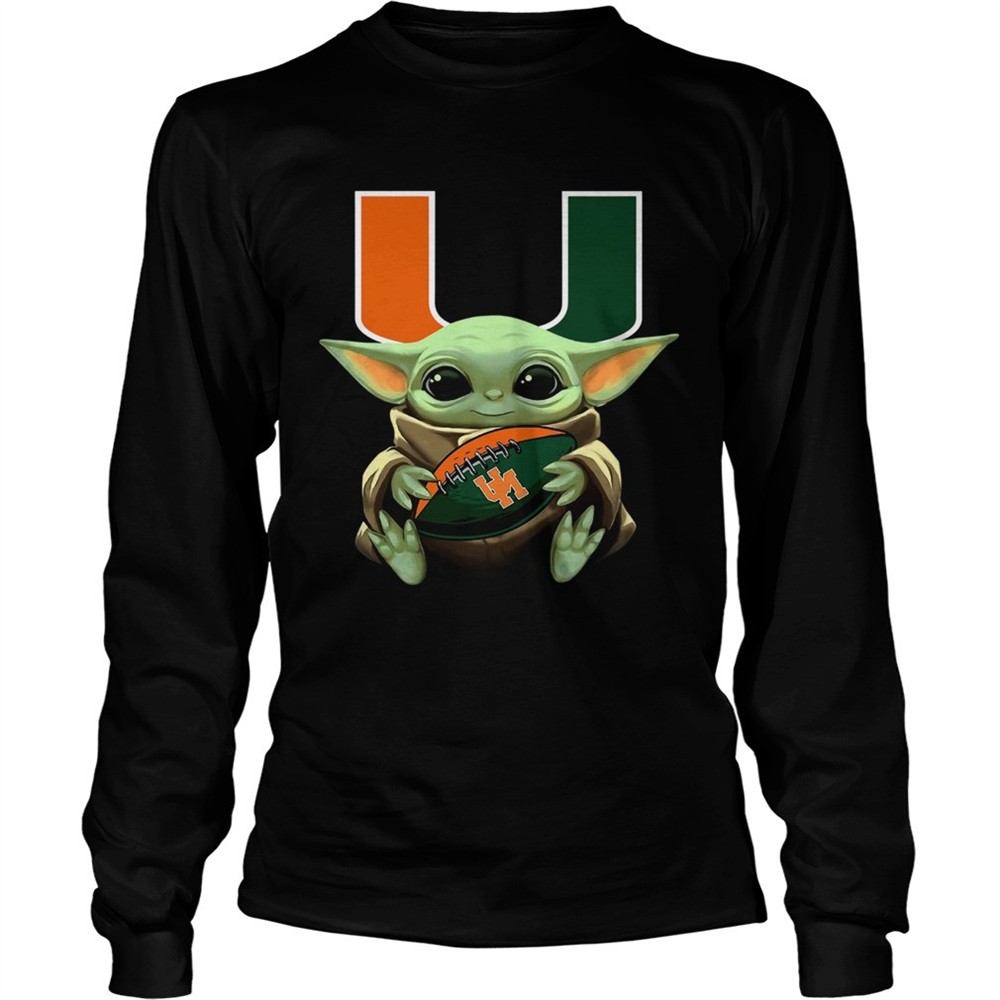 baby-yoda-hug-miami-hurricanes-football-shirt-p23pemwg Baby Yoda Hug Miami Hurricanes Football shirt