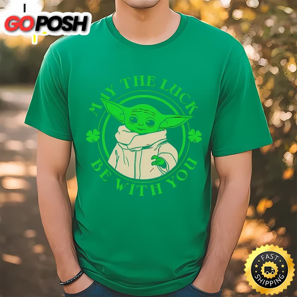 Baby Yoda May The Luck Be With You St Patricks Day