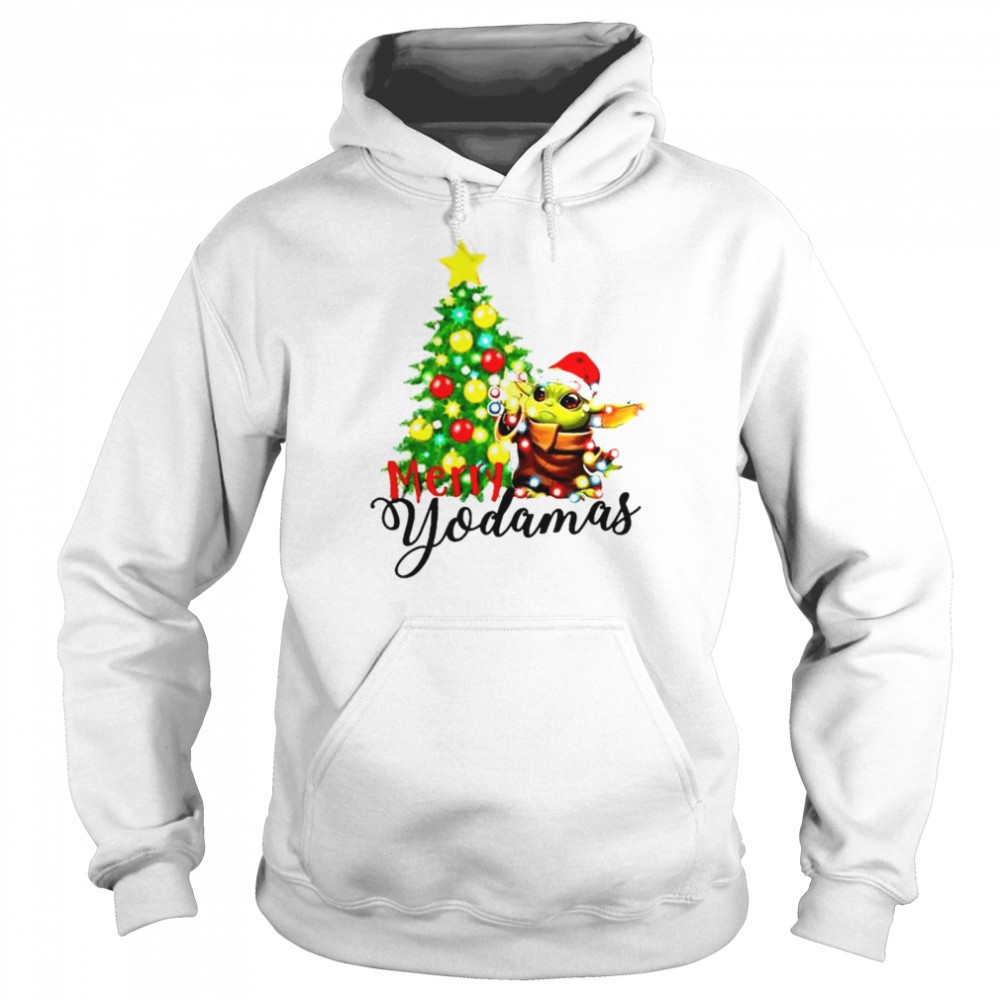 Baby Yoda Merry Yodamas Christmas shirt