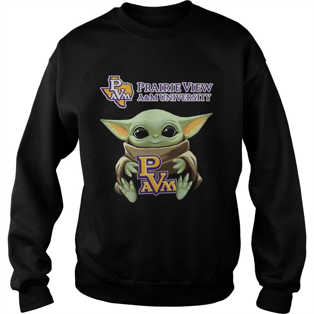 Baby Yoda Prairie View AM University shirt