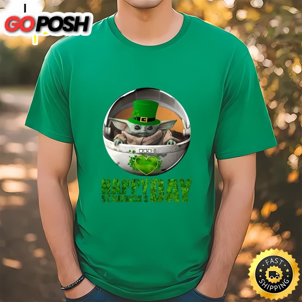 Baby Yoda St Patricks Day Shirt