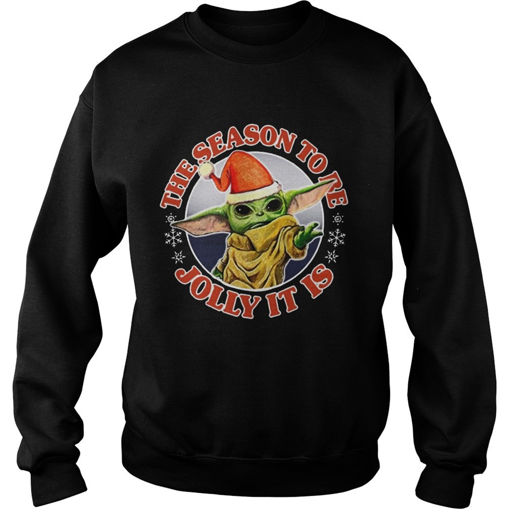 Baby Yoda Tis The Season Christmas shirt