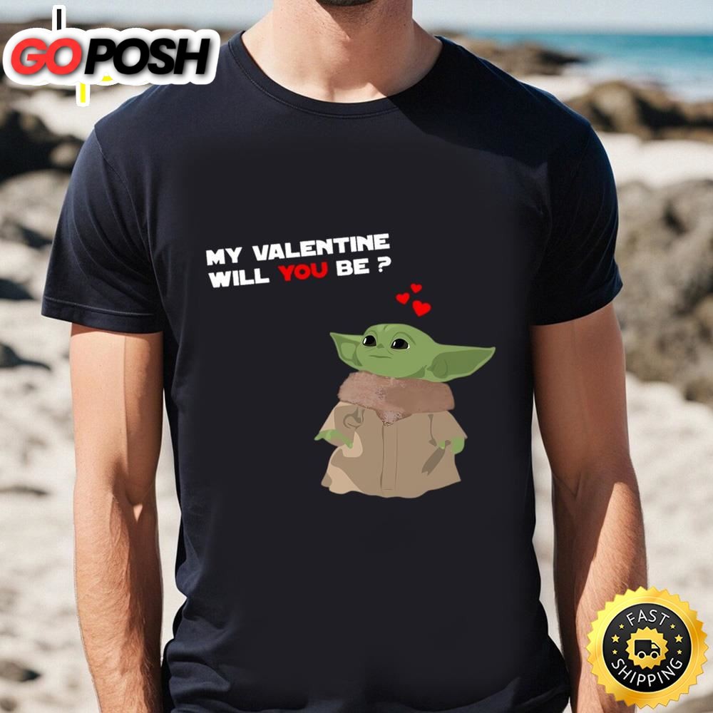 Baby Yoda Valentines Day Gifts Shirt For Lover