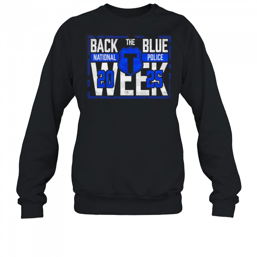 back-the-blue-police-commemorative-shirt-wj61ijn2 Back The Blue Police Commemorative shirt