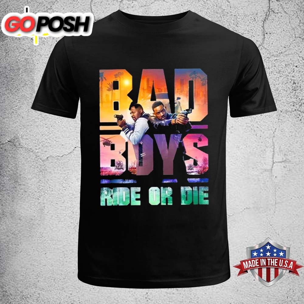 Bad Boys Ride or Die (2025) Movie Unisex T-Shirt