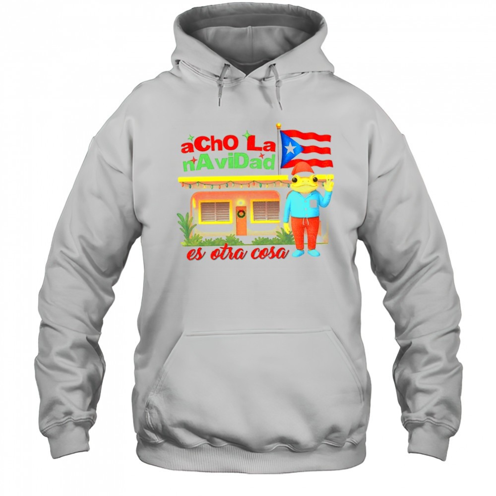 Bad Bunny Acho La Navidad En PR Es Otra Cosa Puerto Rican Merry Christmas shirt