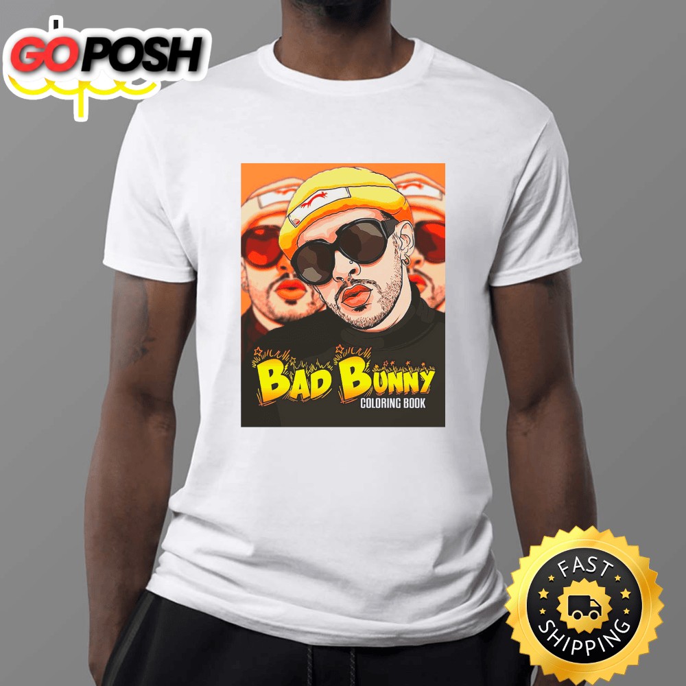 Bad Bunny Colouring Book T-Shirt