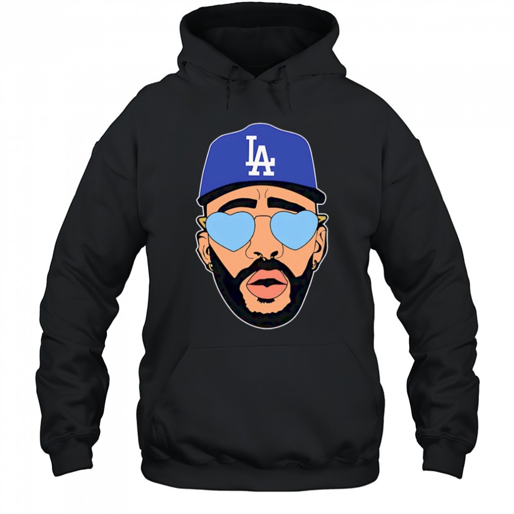Bad Bunny Dodgers Big Head shirt