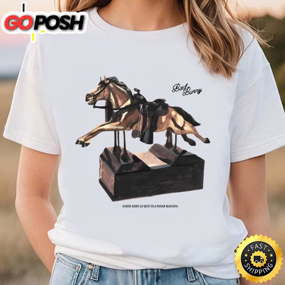 Bad Bunny Nadie Sabe Lo Que Va A Pasar Manana Album T-Shirt