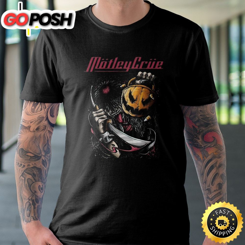 Baju Kaos Band Motley Crue Shout At The Devil Premium Tshirt