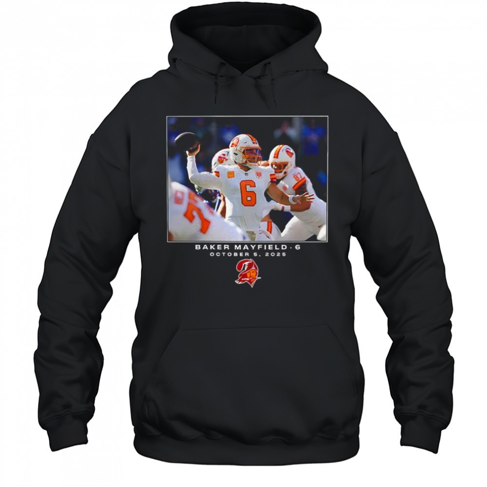 Baker Mayfield Tampa Bay Buccaneers NFL week 5 2025 moment shirt