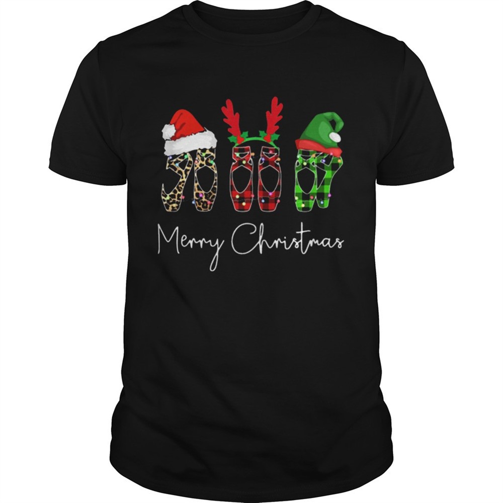 ballet-shoes-merry-christmas-shirt-8uosy6vb Ballet shoes Merry Christmas shirt