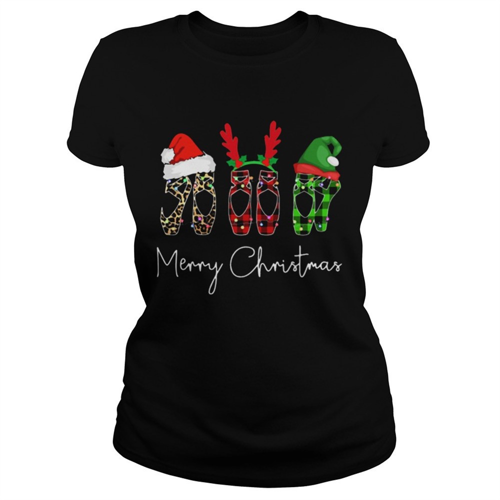ballet-shoes-merry-christmas-shirt-8uosy6vb Ballet shoes Merry Christmas shirt