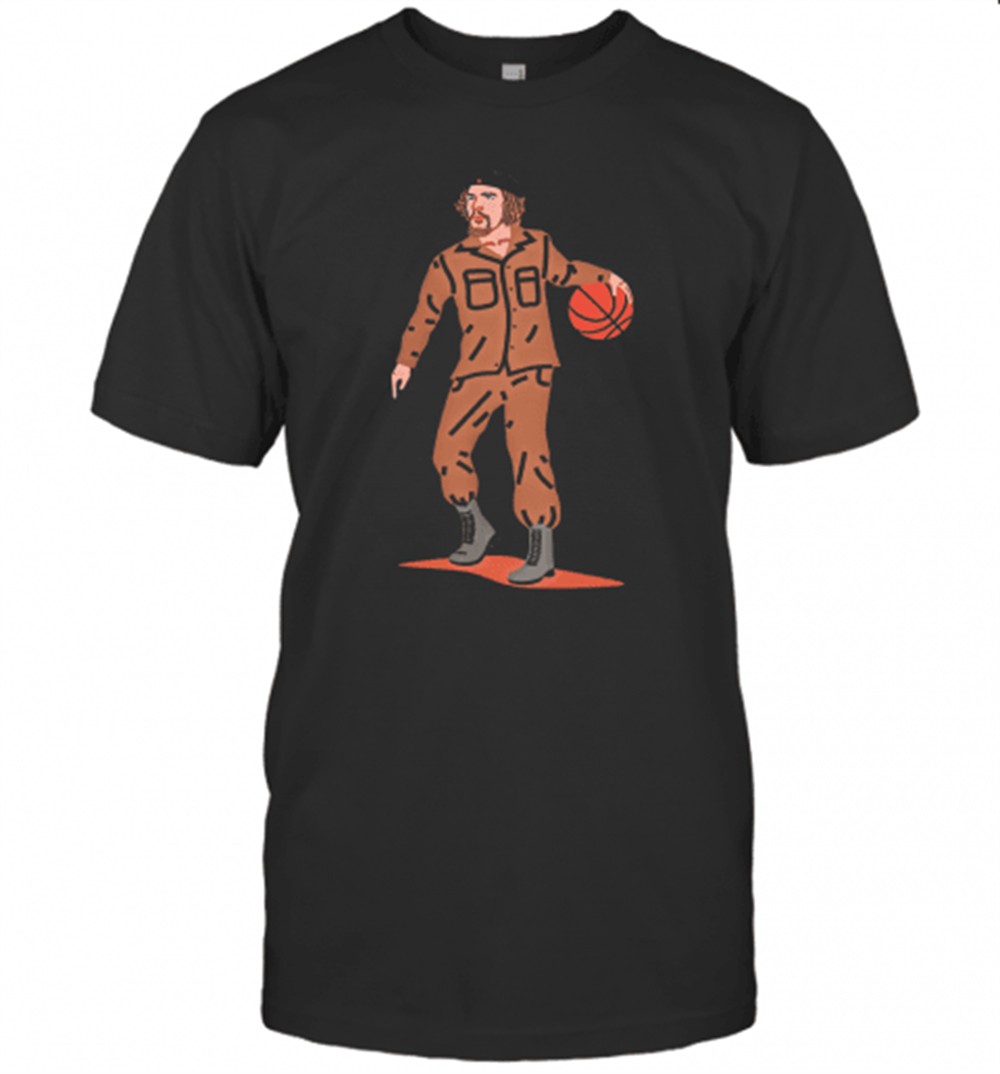 Balling Che Playing Basketball Art T-Shirt