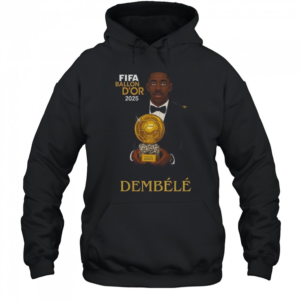 Ballon dOr 2025 Winner Ousmane Dembélé shirt