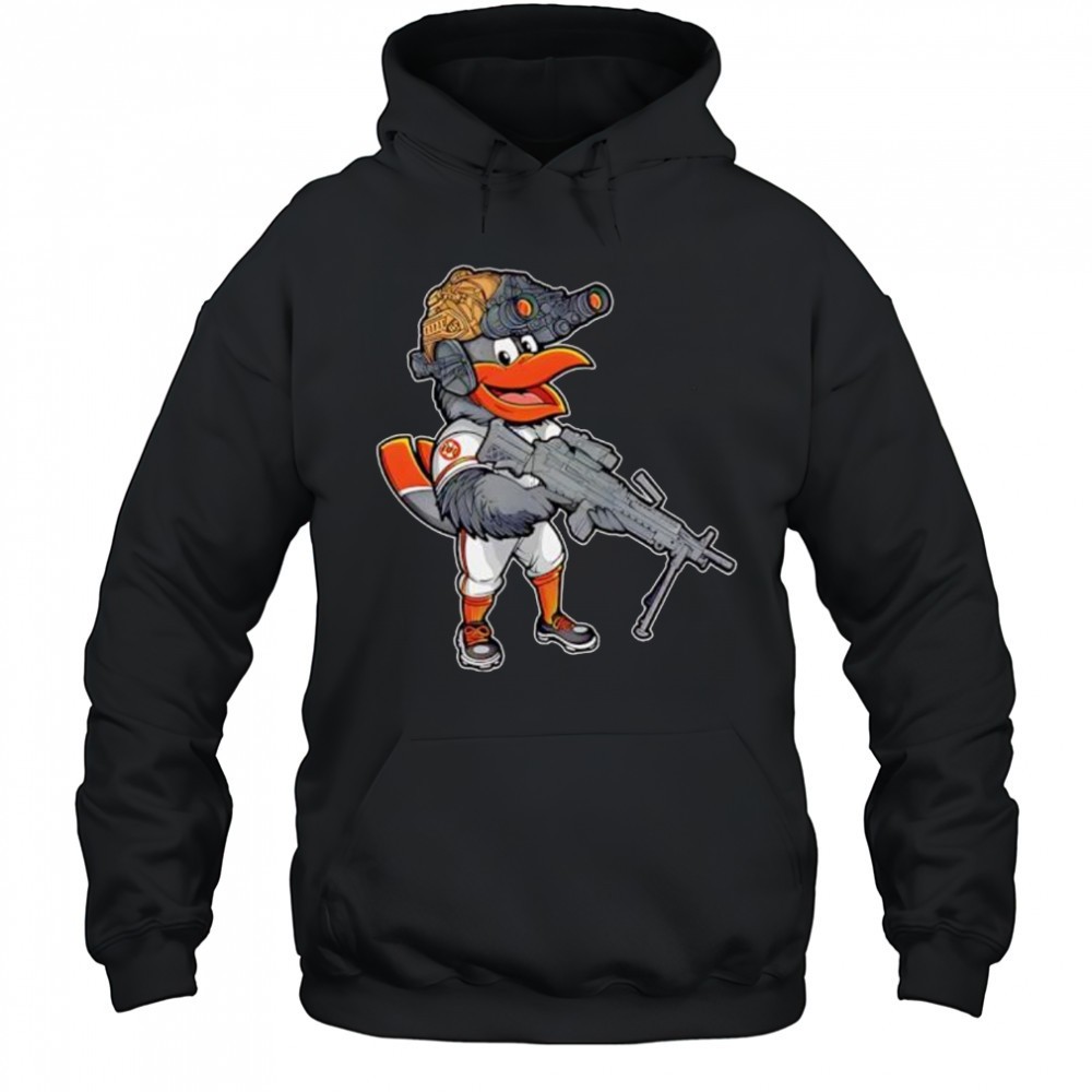 Baltimore Orioles Bird Military Rifle Night Vision shirt