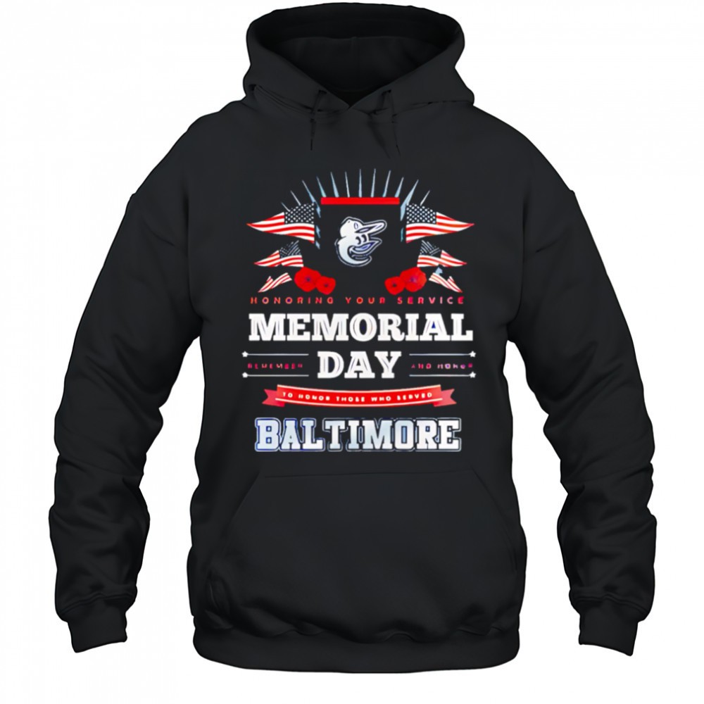 Baltimore Orioles MLB x Memorial Day Baseball shirt
