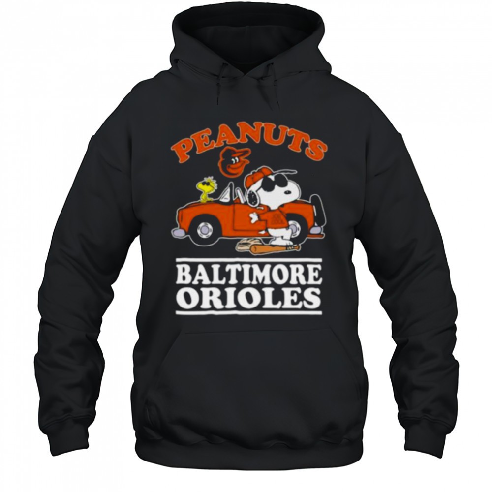 Baltimore Orioles Peanuts Snoopy Shirt