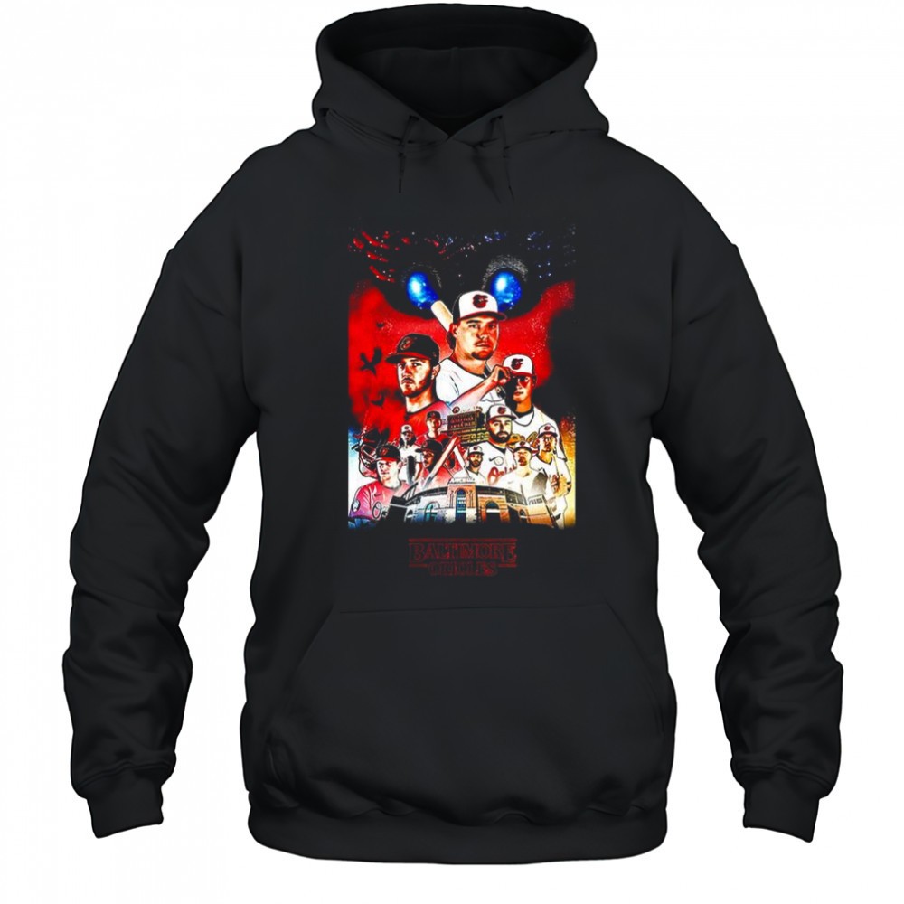 Baltimore Orioles Stranger Thing shirt