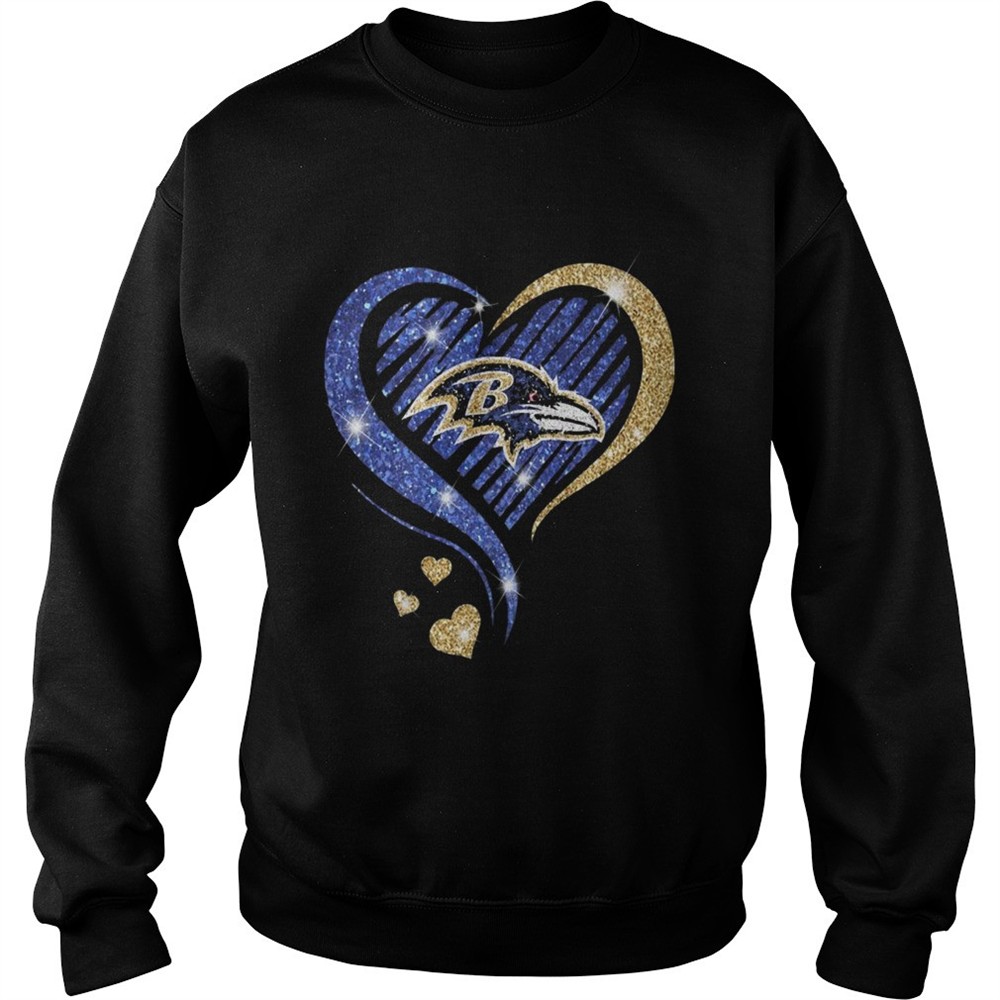 Baltimore Ravens Diamond Heart shirt