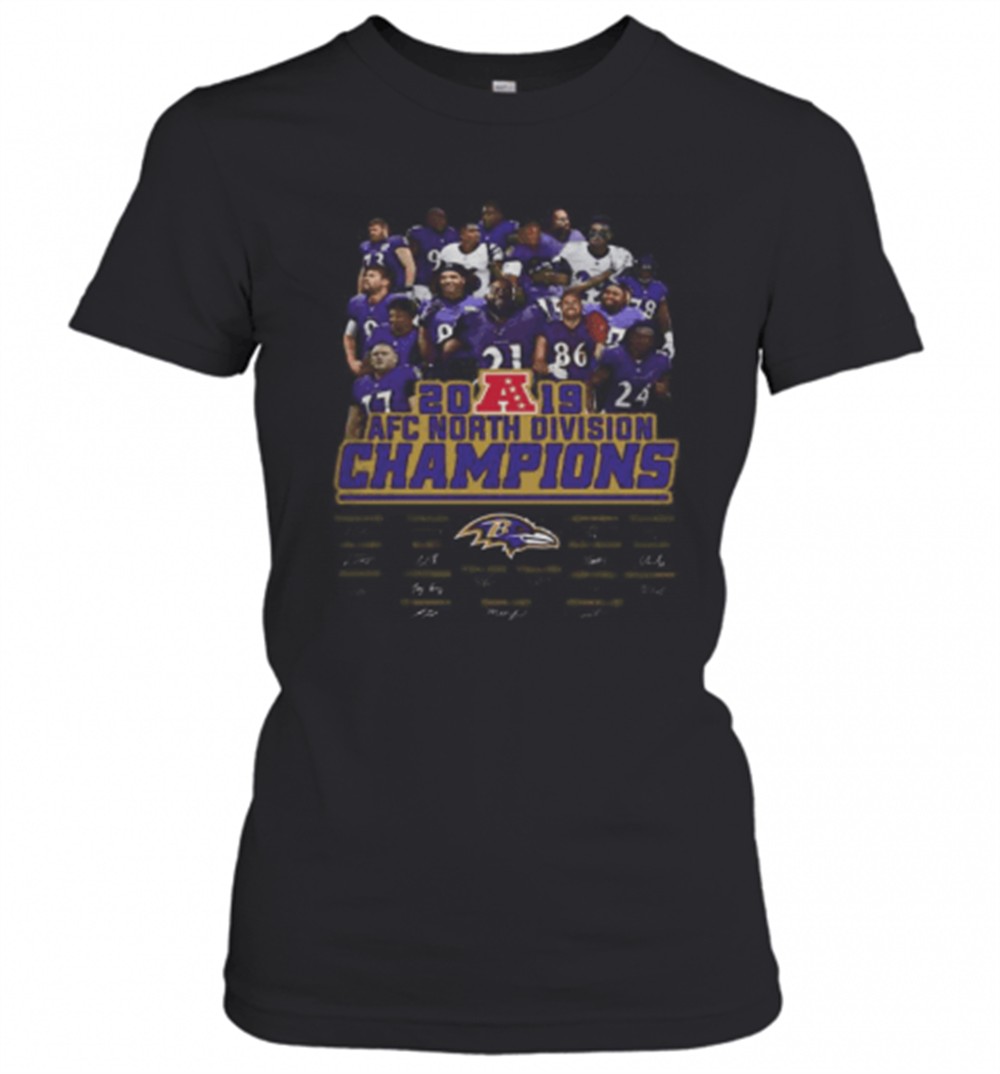baltimore-ravens-football-2019-afc-north-division-champions-signatures-t-shirt-v5eb42cj Baltimore Ravens Football 2019 Afc North Division Champions Signatures T-Shirt