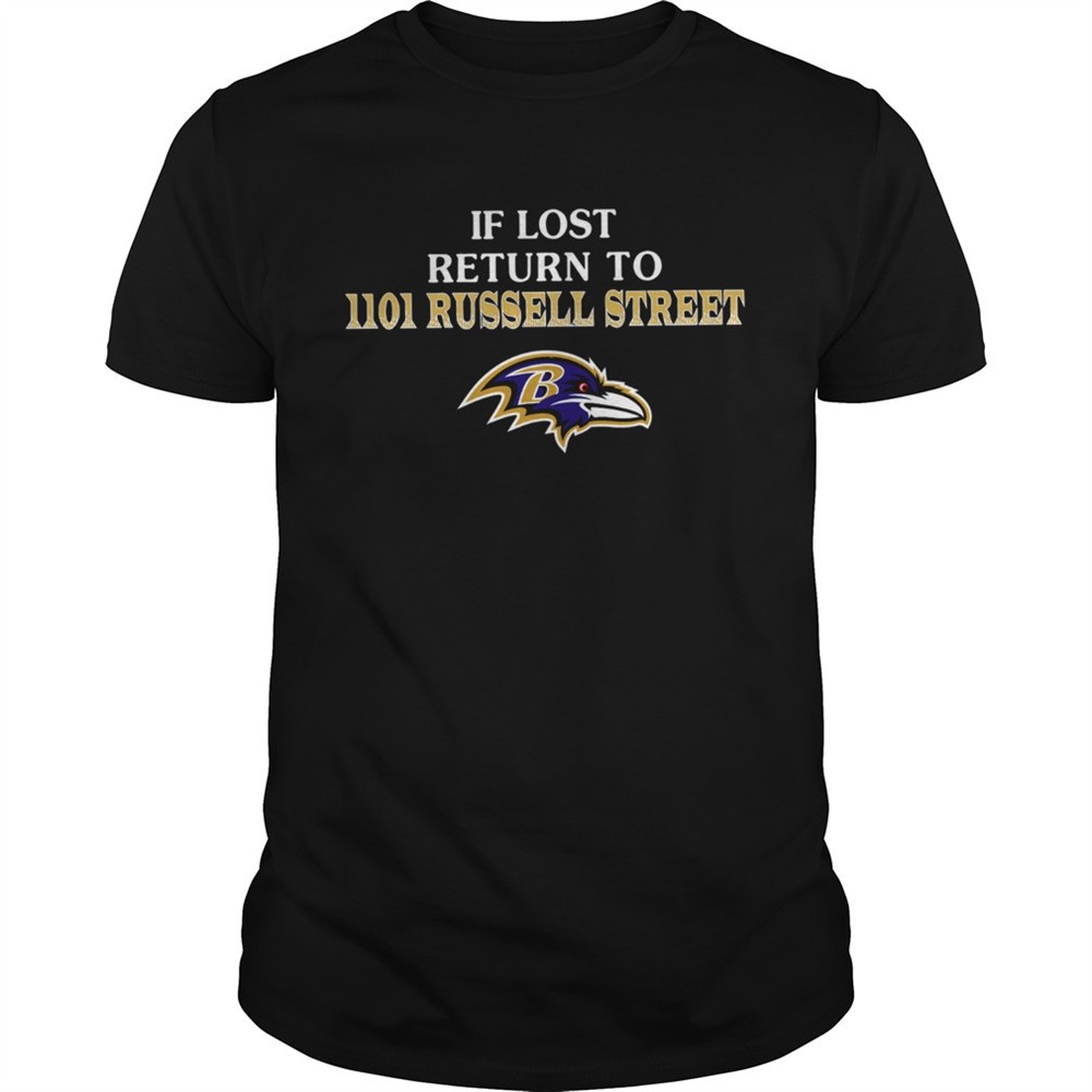 baltimore-ravens-if-lost-return-to-iioi-russell-street-shirt-aydor0vn Baltimore Ravens If Lost Return To IIoI Russell Street shirt