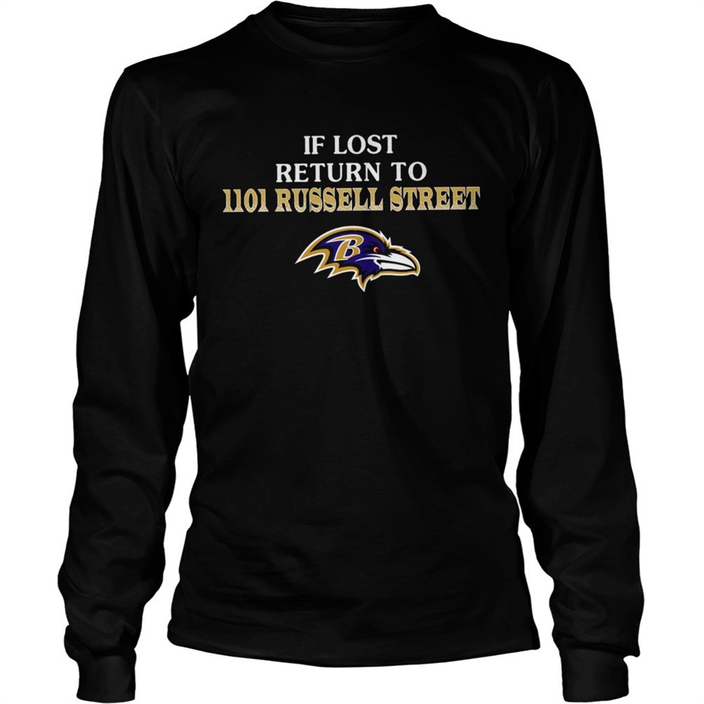 baltimore-ravens-if-lost-return-to-iioi-russell-street-shirt-aydor0vn Baltimore Ravens If Lost Return To IIoI Russell Street shirt