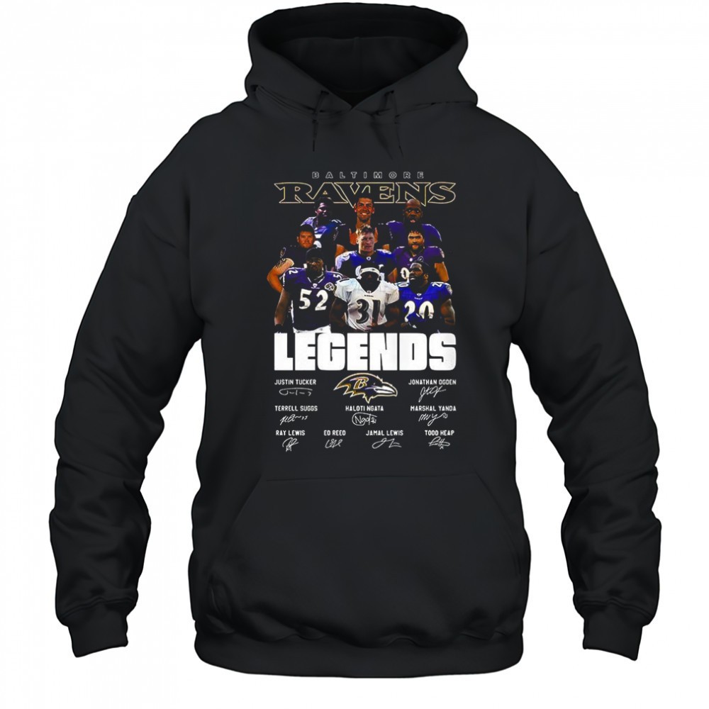 Baltimore Ravens Legends vintage signature shirt