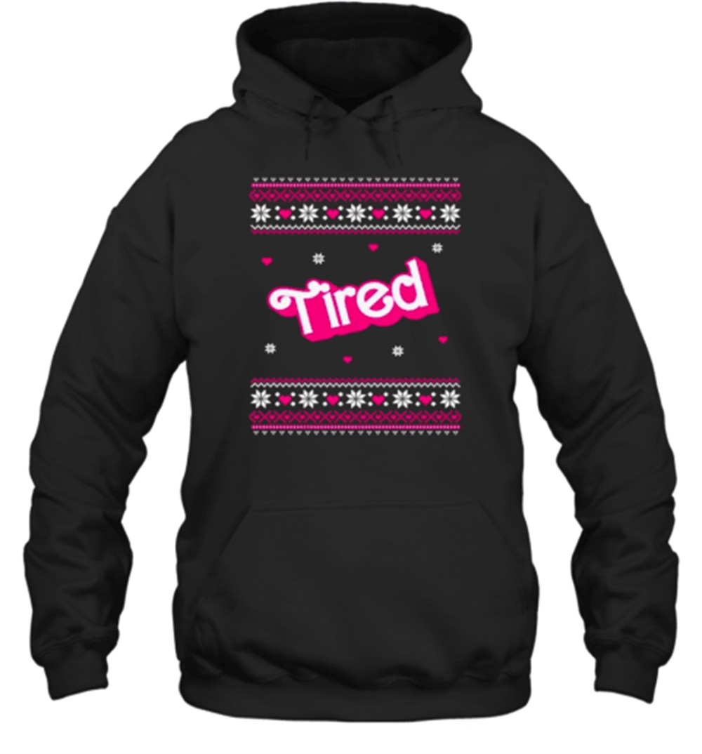 Barbie Tired Christmas 2025 T-Shirt