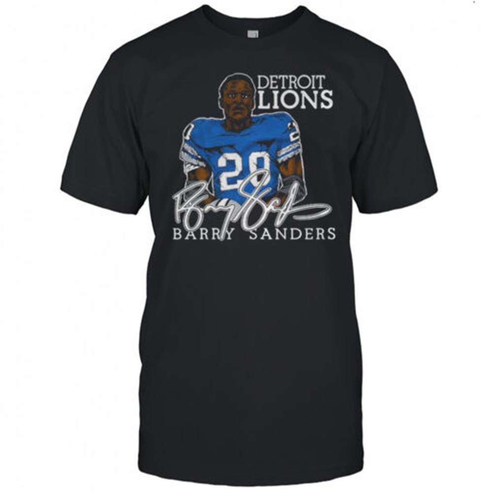 barry-sanders-detroit-lions-retired-player-classic-caricature-nfl-football-signa-ill2ir32 Barry Sanders Detroit Lions Retired Player Classic Caricature NFL Football signature shirt
