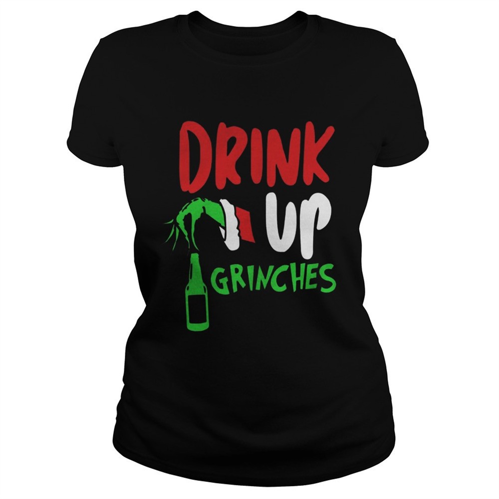 Bartender drink up Grinches Christmas shirt