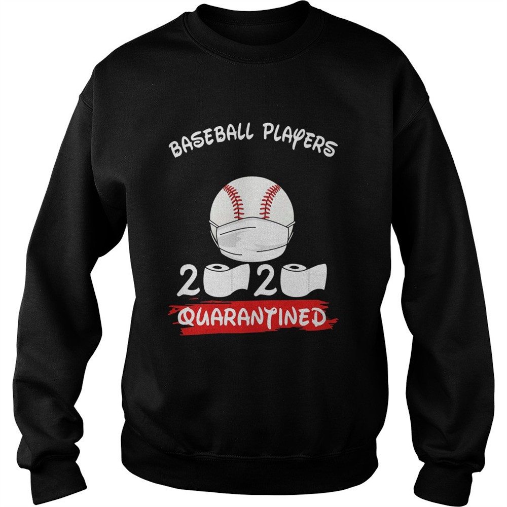 Baseball Players 2020 Quarantined Toilet Paper Covid19 shirt