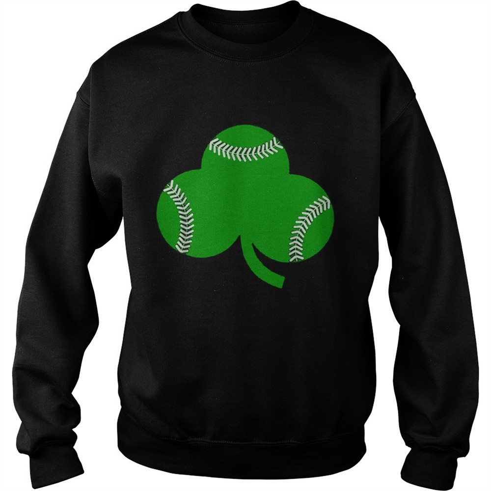 Baseball St Patricks Day Shamrock Irish Baseball shirt