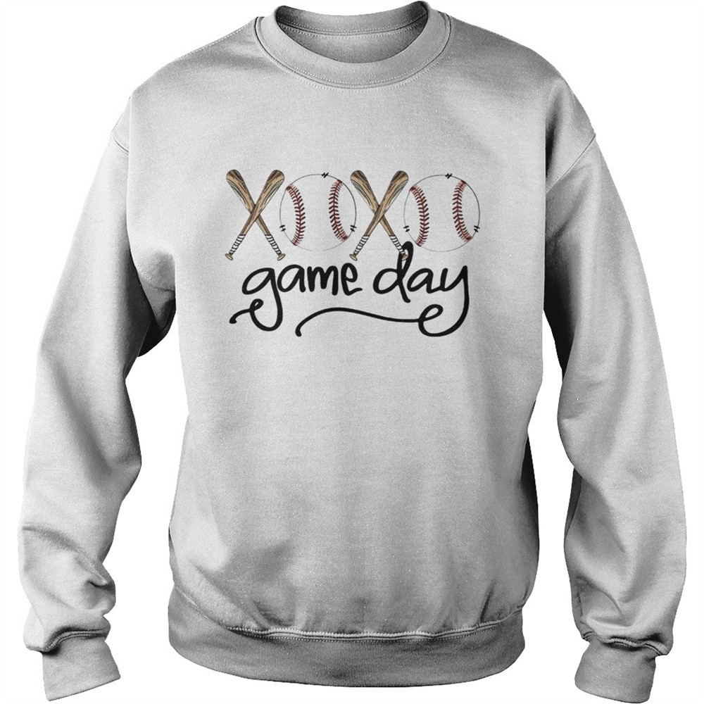 Baseball xoxo game day shirt