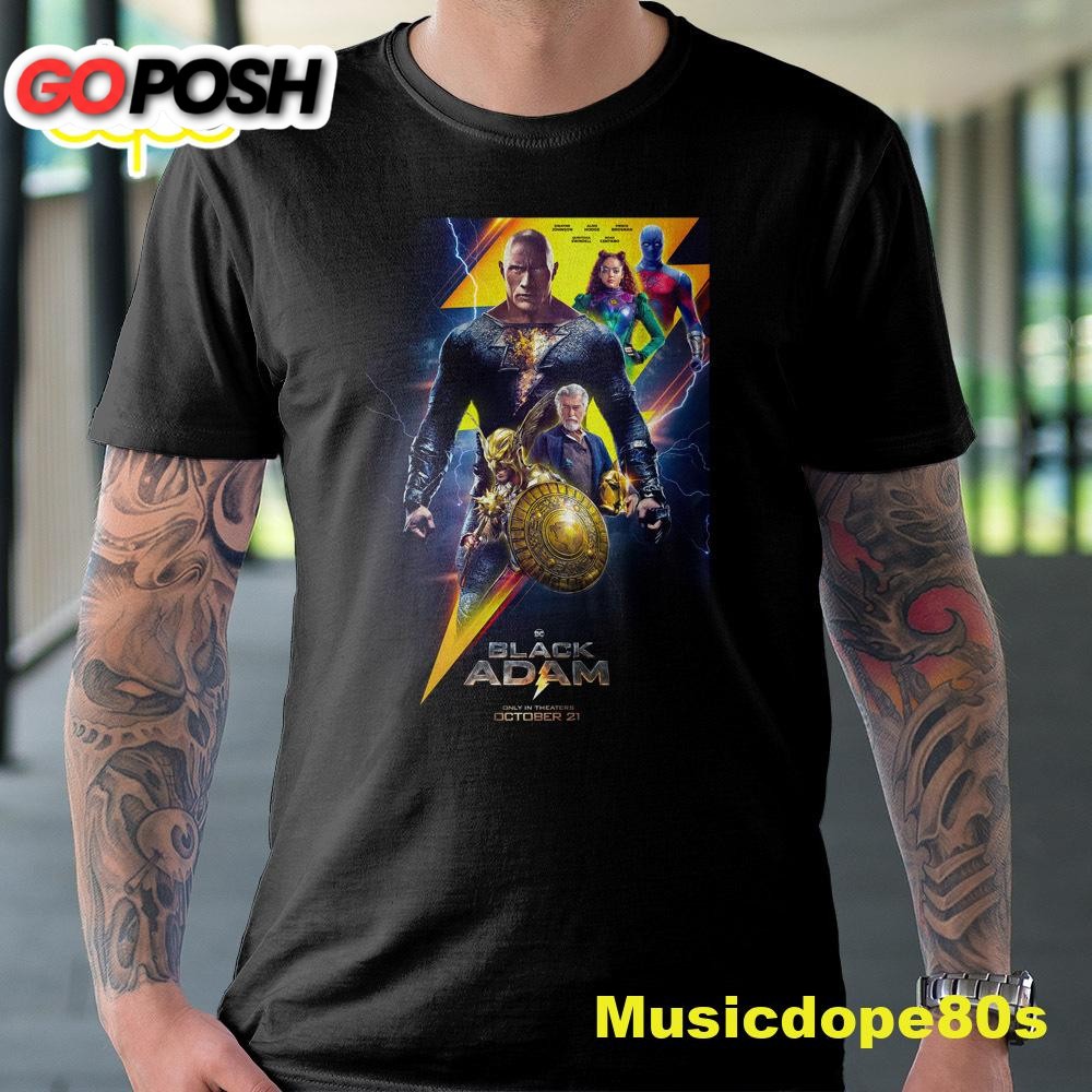 Based On The DC Comics Black Adam 2025 Unisex T-shirt